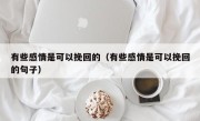 有些感情是可以挽回的（有些感情是可以挽回的句子）