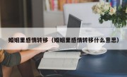 婚姻里感情转移（婚姻里感情转移什么意思）